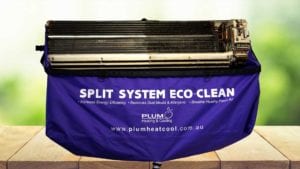 Split System Air Conditioning Service Eco Clean Item