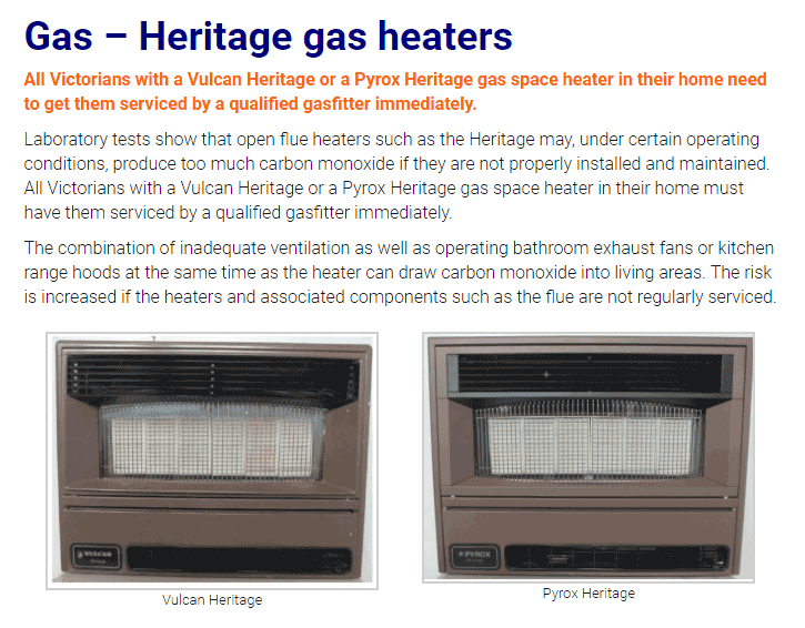 Vulcan sales gas heater