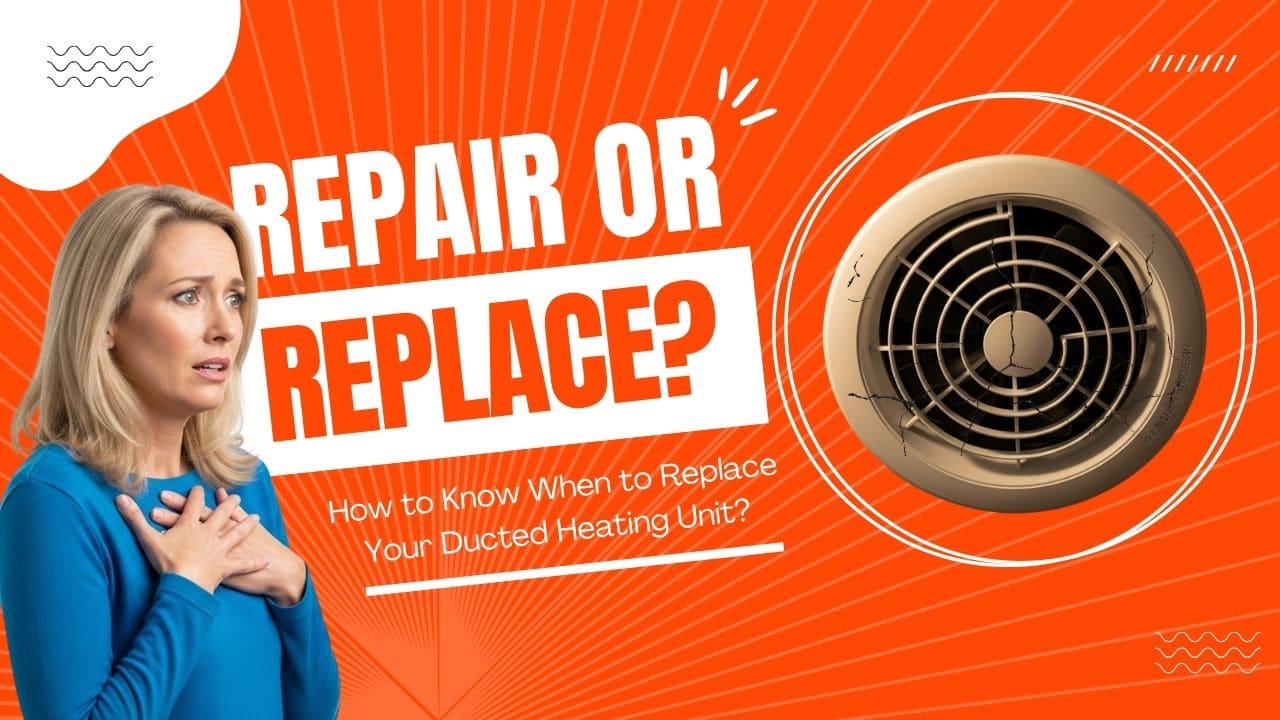 Ducted Heating Unit Replacement or Parts Replacement