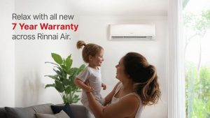 Rinnai 7 Year - Stress Less, Chill More
